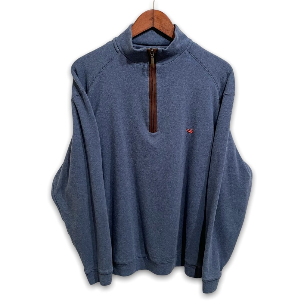 Southern Marsh Downpour Dry Cotton 1/4 Zip Pullover 

Size:Large